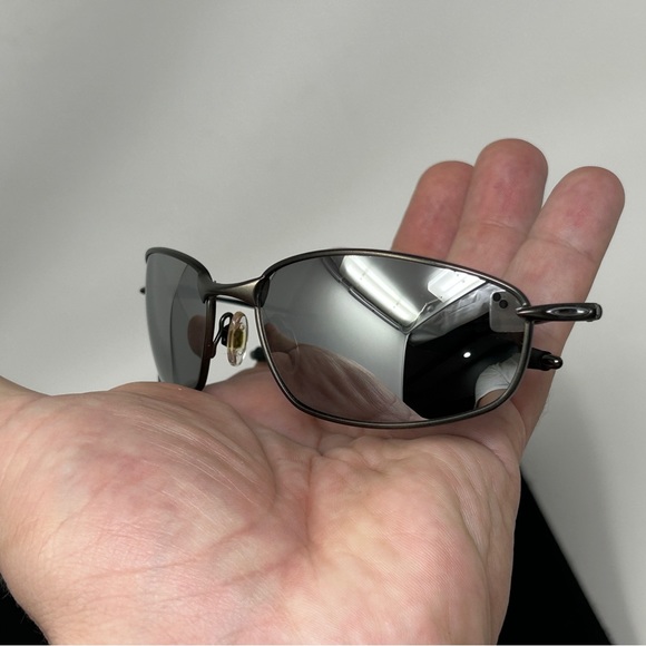 Oakley Sunglasses with new mirrored custom aftermarket lenses  Whisker T - Picture 10 of 13